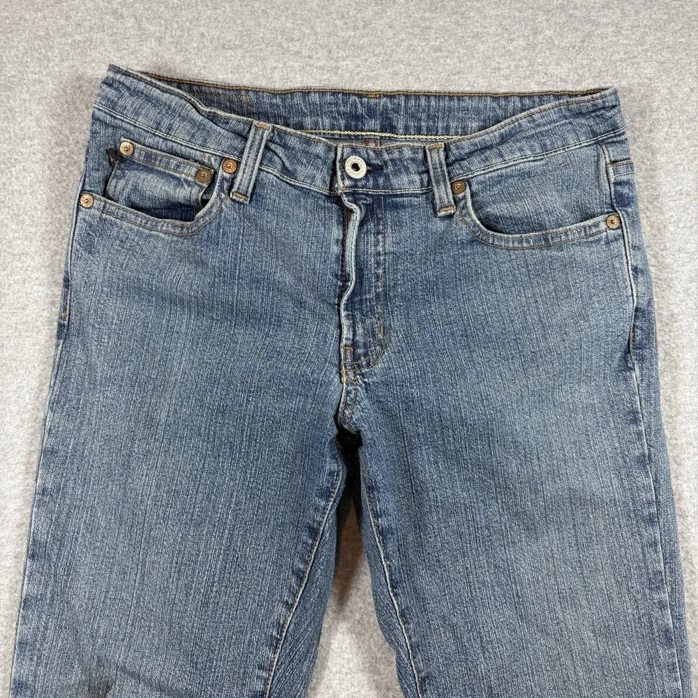 Vintage Polo Jeans Co Ralph Lauren Low Rise Bootcut Denim Jeans Womens 8x32 Y2K